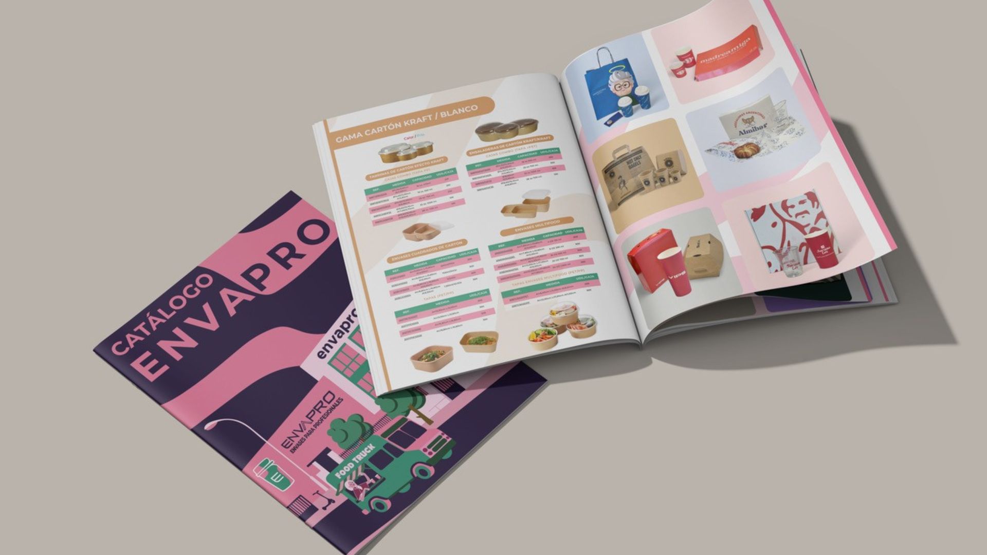 Envapro lanza su nuevo catálogo de envases sostenibles para take away